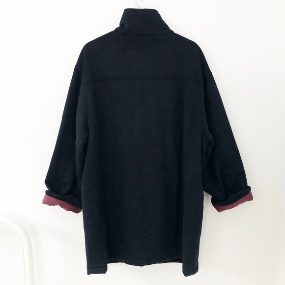 Vintage Eddie Bauer Wool Blend Winter Coat L/XL - Picture 6 of 6